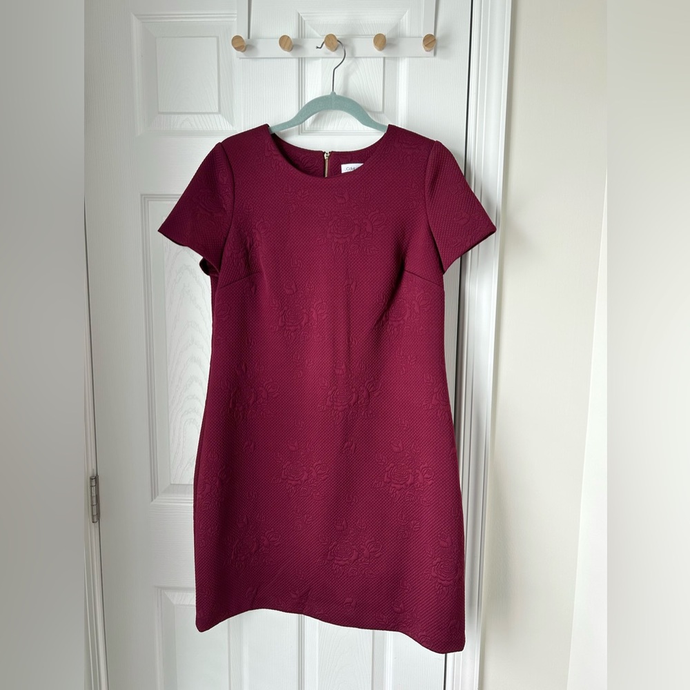Size 12 Calvin Klein stretch work dress